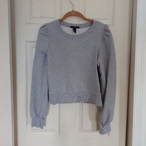 Crewneck With Puffy Sleeves